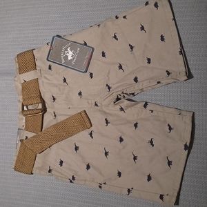 🦖NWT Boys Khaki Dino shorts🦖